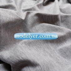 Ткань Трикотаж кулир пенье (серый)